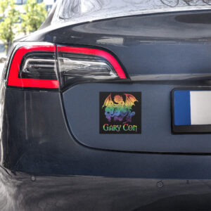 Gary Con Pride Tiamat Square 5"x5" Magnet