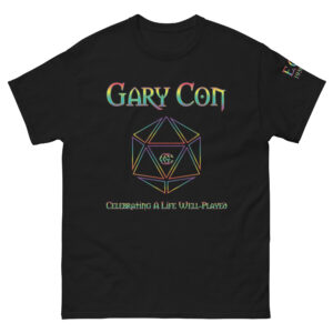 Gary Con Pride D20 Line Art T-Shirt